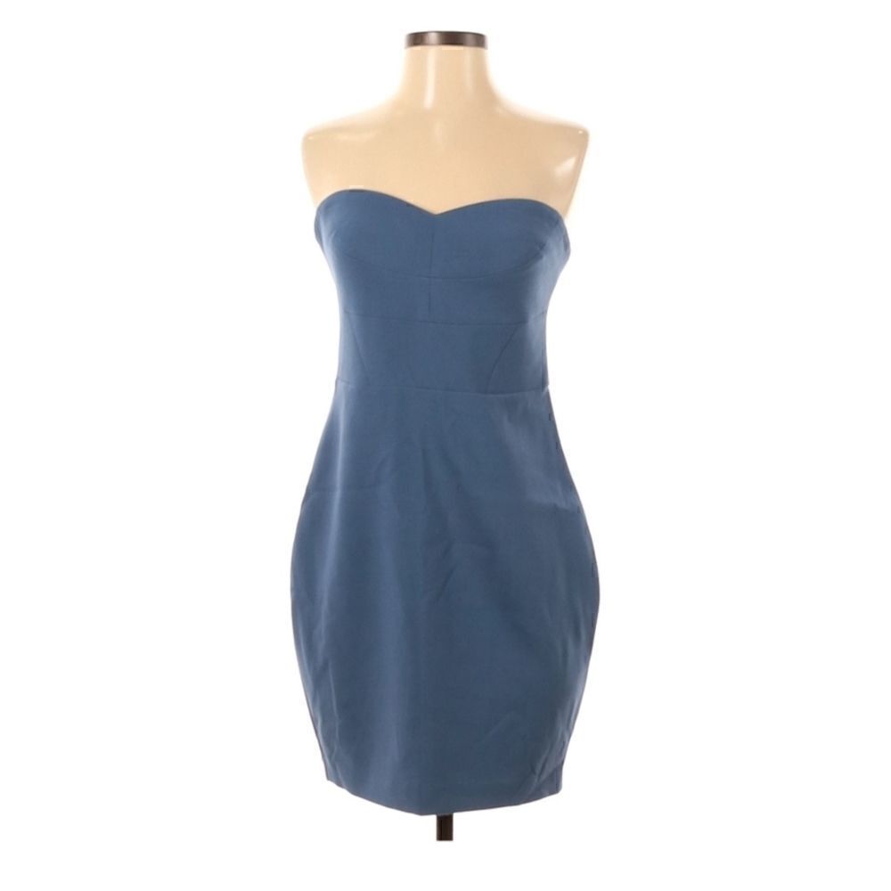 Likely🌟Blue Dress Strapless Sweetheart Size 6